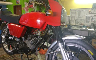 Conclusão do restauro da Sachs E.F.S. GT Super